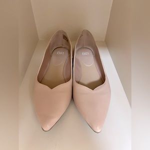 Pink Pointy Toe Flats